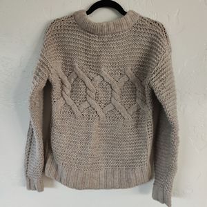 Banana republic woven thick soft sweater